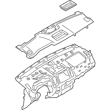 Ford KB3Z-2104320-AC Panel - Instrument