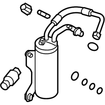 Ford GC2Z-19C836-D Accumulator Assembly - Air Conditioning