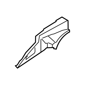 Ford CK4Z-6127947-D Reinforcement - Rear Quarter Panel