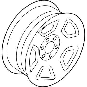 Ford F-150 Spare Wheel - 7L3Z-1015-E
