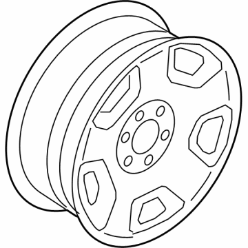 Ford 9L3Z-1007-K Wheel Assembly