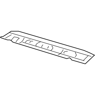 AE5Z-5403410-B Ford Windshield Header, Front Illustration 1 of 1