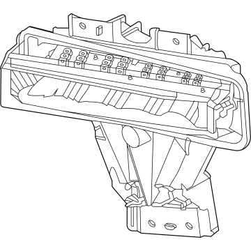 Ford LC3Z-15200-C Lamp Assembly - Fog - Front