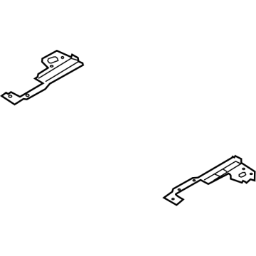 Lincoln LX6Z-7811250-A Extension - Rear Floor Panel - Side
