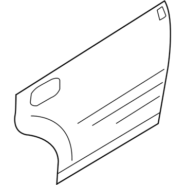 Lincoln 7L1Z-4024700-B Panel Assembly - Door - Outer