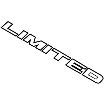Ford AG1Z-5442528-C Name Plate