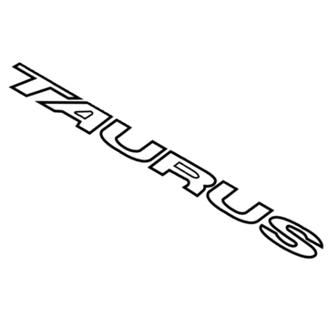 Ford AG1Z-5442528-A Name Plate