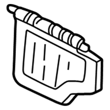 Ford F7UZ-19A813-AA Door - Ventilation