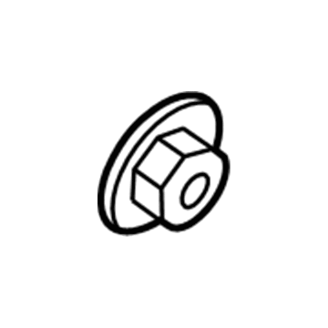 Ford -W710771-S442 Nut And Washer Assembly - Hex.