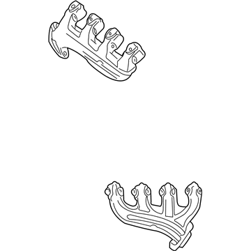 Ford F4TZ-9430-D Manifold Assembly - Exhaust