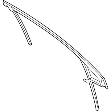 Lincoln EJ7Z-7821596-A Run - Door Glass