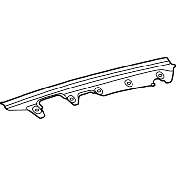 Ford M1PZ-7843720-A Upper Weatherstrip