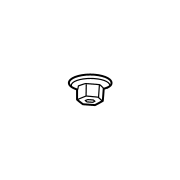 Ford -W520123-S442 Nut And Washer Assembly - Hex.