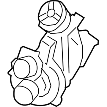 Ford DL3Z-6K682-E Turbocharger Assembly
