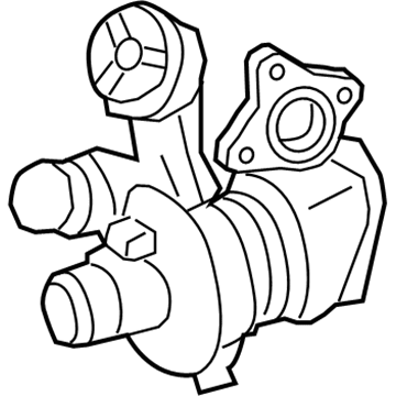Ford DL3Z-6K682-F Turbocharger Assembly