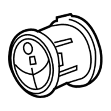 Lincoln 8H6Z-19893-AA Louvre Assembly - Vent Air