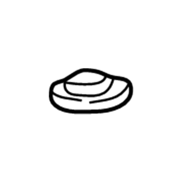 Ford E8TZ-5414-B Insulator - Anti-Squeak
