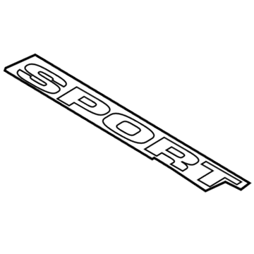 Ford Ranger Emblem - YL5Z-9942528-CAB