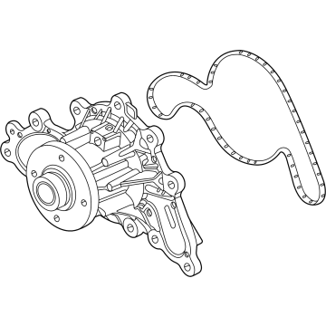 Ford LC3Z-8501-A Pump Assembly - Water