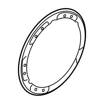 KL3Z-1021-A Ford Trim Ring Illustration 1 of 1