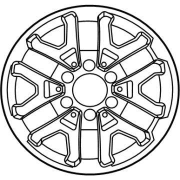Ford ML3Z-1007-Q Wheel Assembly
