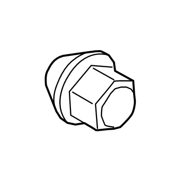 Ford ACPZ-1012-H Nut - Wheel