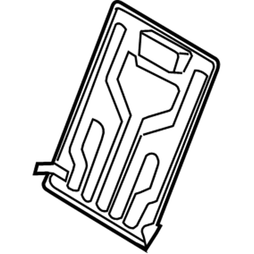 Mercury 5G1Z-54613A39-A Frame - Rear Seat Back