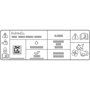 Ford AU5Z-9A095-D Decal