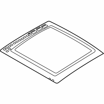 Lincoln LJ6Z-54500A18-A Glass