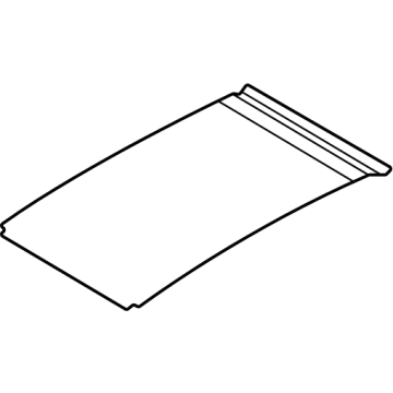 Lincoln LJ7Z-54519A02-AA Panel Assembly - Sliding Roof Sunshade