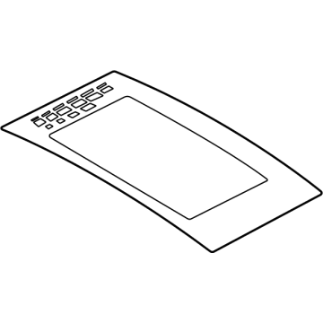 Lincoln LJ7Z-54500A18-A Glass