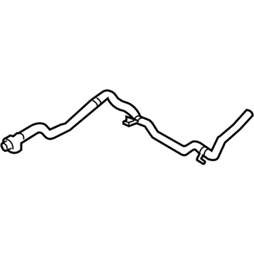 Ford AE9Z-19D888-A Hose AE9Z-19D888-A Ford Hose Illustration 1 of 1