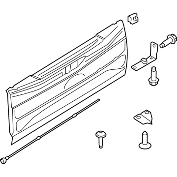 Ford HC3Z-9940700-C Tailgate Assembly