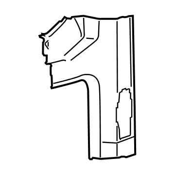 Ford CK4Z-6131112-CB Trim Assembly - Quarter Upper