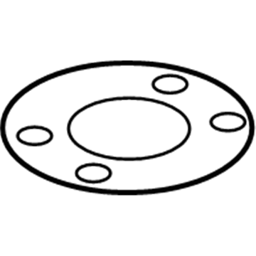 Mercury 5F9Z-5586-ZA Antisqueak - Rear Spring