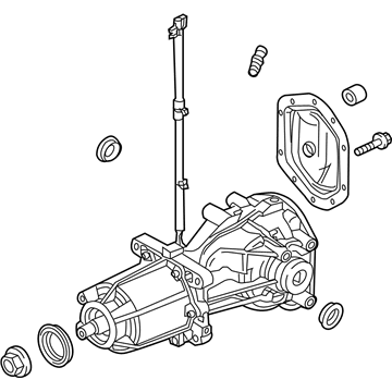 Ford 9E51-4000-AC Axle Assembly - Rear
