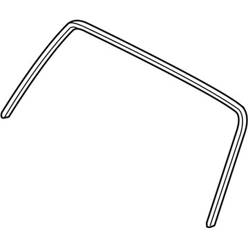 Mercury 9L8Z-7803144-AA Moulding - Windshield
