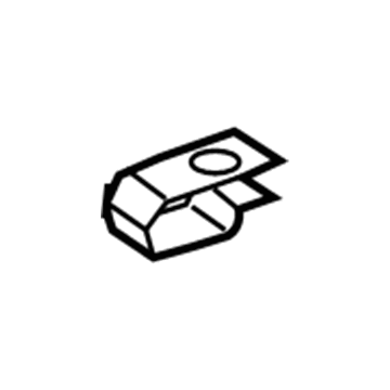 Ford -W790179-S900 Under Cover Clip, Rear -W790179-S900 Ford Under Cover Clip, Rear Illustration 1 of 1