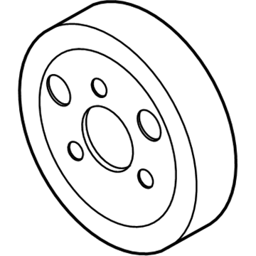 Lincoln HJ5Z-8509-A Pulley - Water Pump