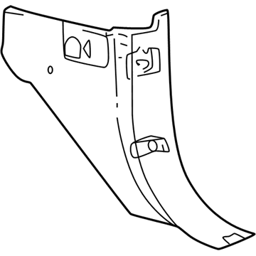 Ford YC3Z-2502344-AAA Trim - Cowl Side