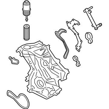Lincoln FT4Z-6019-H Cover - Cylinder Front