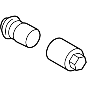 Lincoln GR3Z-1A043-A Nut - Wheel