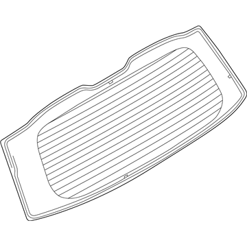 Lincoln LC5Z-7842006-A Glass - Back Window