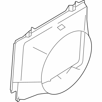 Ford GC2Z-8146-A Shroud - Radiator Fan