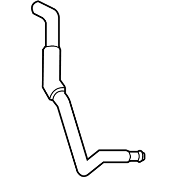 Ford YF1Z-8075-AA Hose - Overflow