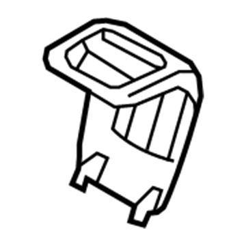 Ford 8C2Z-16613C46-AB Cover - Seat Belt Retractor