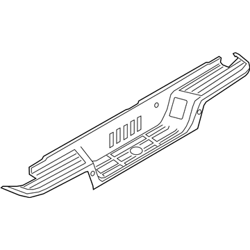 KB3Z-17B807-A Ford Step Pad, Rear Illustration 1 of 1