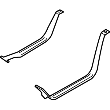 Ford Fuel Tank Strap - 9L8Z-9092-A