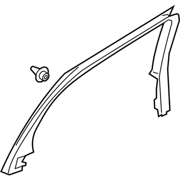 Lincoln MKC Door Moldings - EJ7Z-7800014-AD