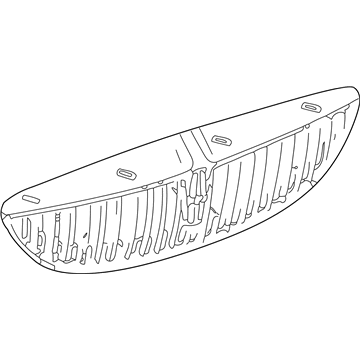 Lincoln 6W4Z-8200-AAA Grille Assembly - Radiator